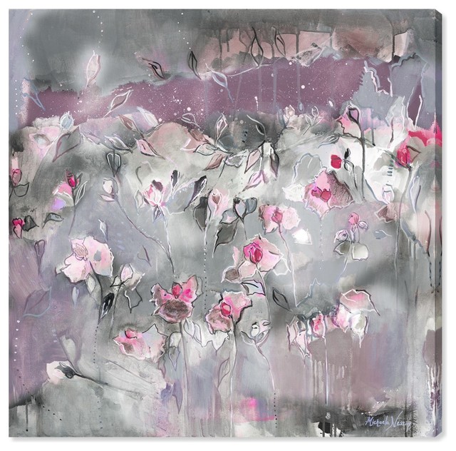 "Subtle Radiance Light" Canvas Art Print by Michaela Nessim, 36x36 cm