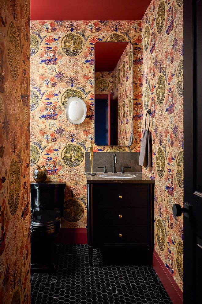 LOFTY ASPIRATIONS - Transitional - Powder Room - Chicago - by Studio ...