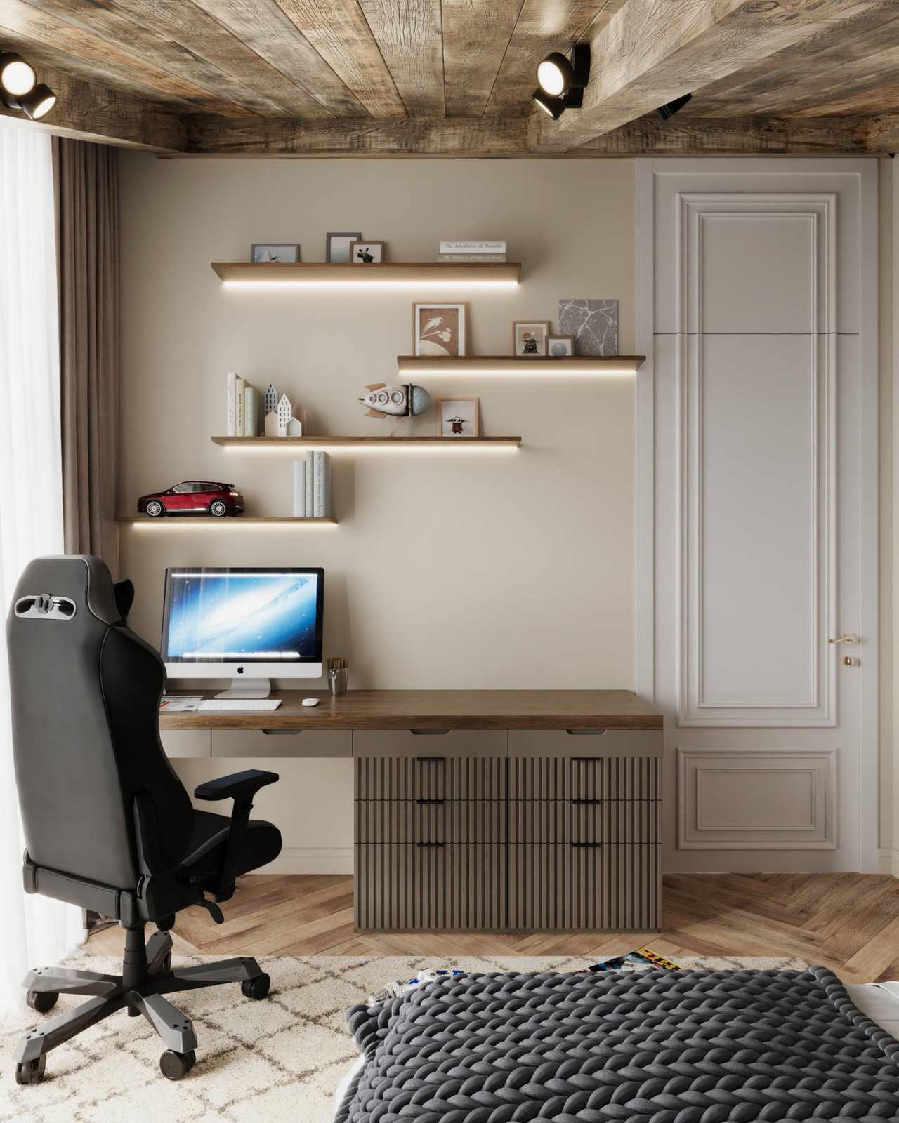 Интерьер дома в КП "Лагри Парк"