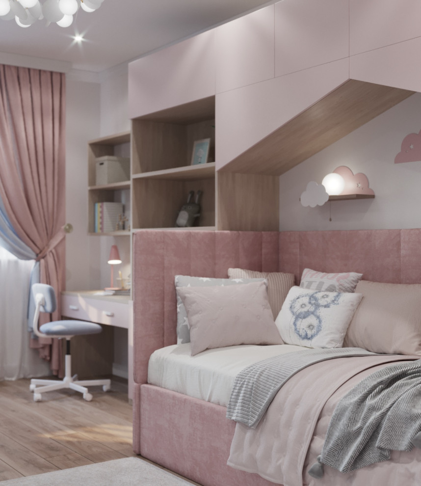 Интерьер детской в ЖК Суворов