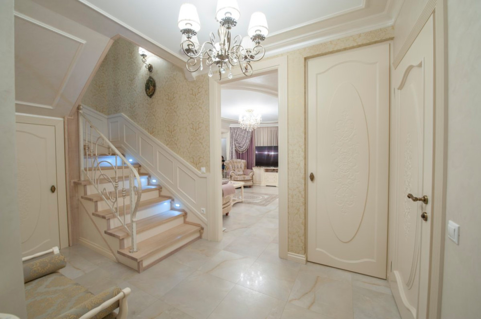 Двухуровневая квартира. Неоклассика (150 кв м).