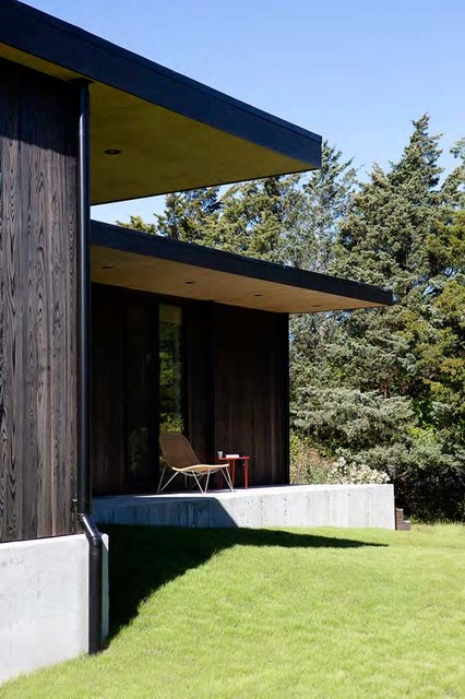 Modern Westhampton Residence moderno-facciata