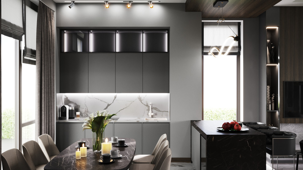 Интерьеры таунхауса жк "Футуро  парк"