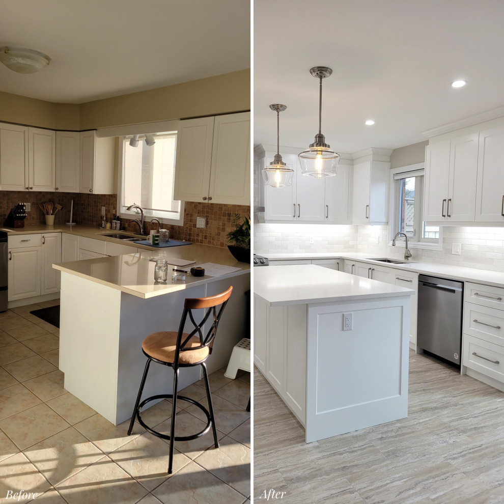 Kitchen - transitional kitchen idea