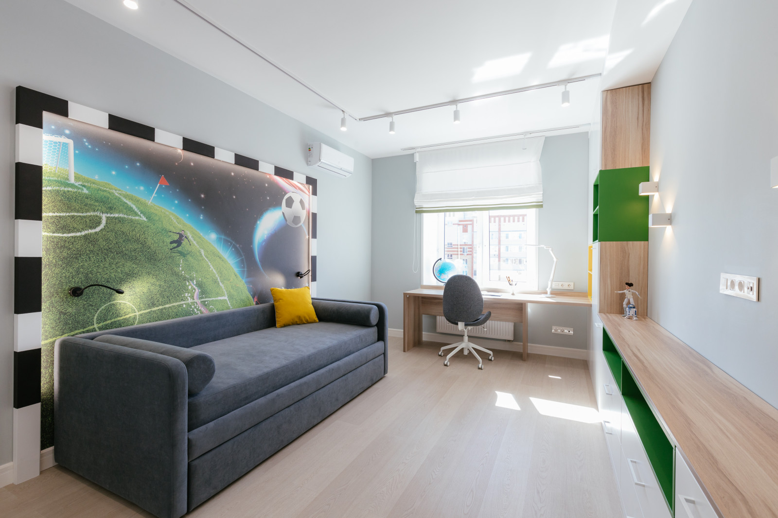 Реализованный дизайн-проект квартиры 4+ г.Тюмень