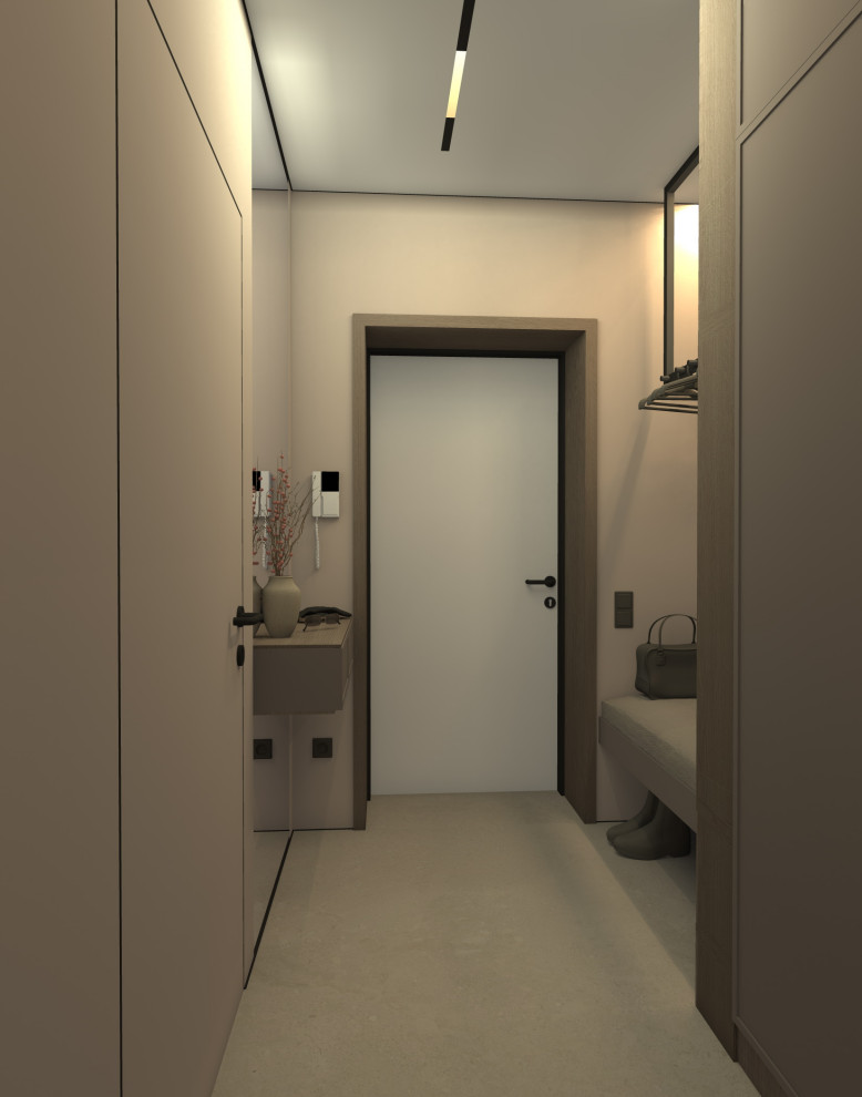 Проект двухкомнатной квартиры в г. Зеленоградске