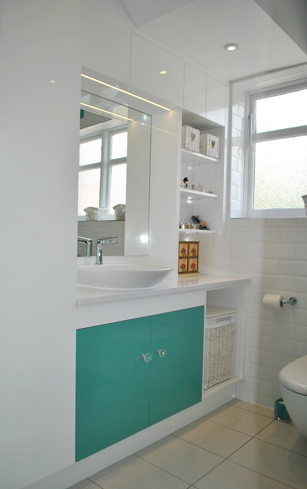 After- See how we transformed this bathroom- North London Bathroom