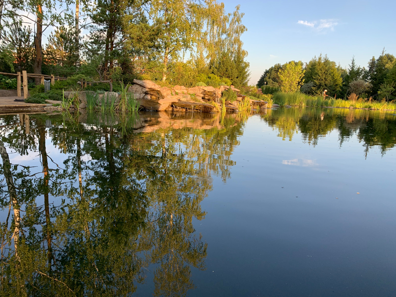 Ландшафт в поселке "Бенилюкс"