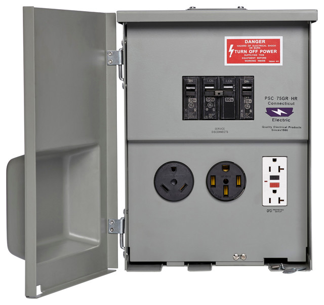Rv Electrical Outlet >> Rv Power Outlet 120 240v 20a Gfci 30a 50a With Breakers Rv Electrical Outlet >> Rv Power Outlet 120 240v 20a Gfci 30a 50a With Breakers