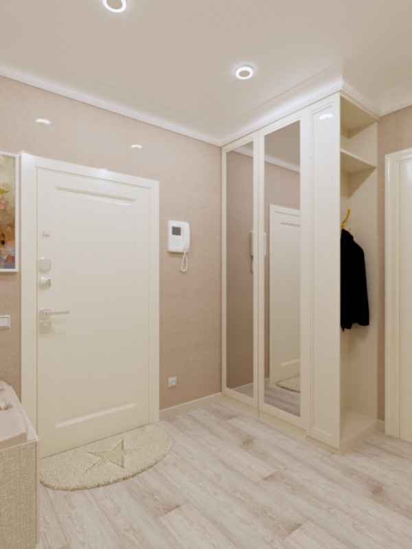 Карамелька. Прихожая.