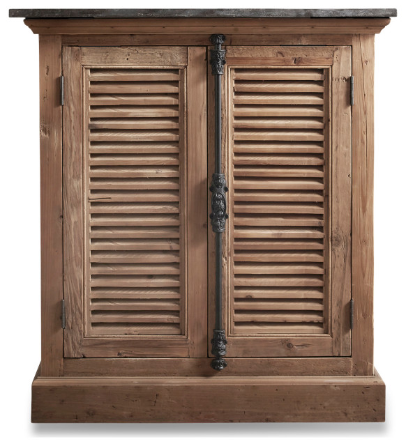 33" Reclaimed Pine Single Bath Vanity Traditional Bathroom Vanities