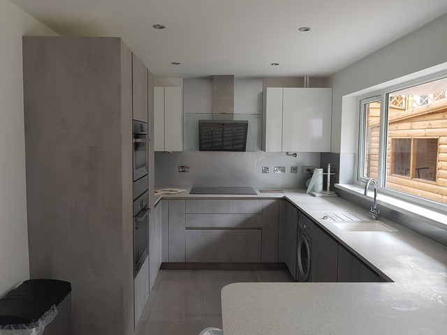 Keller Concrete contemporaneo-cocina