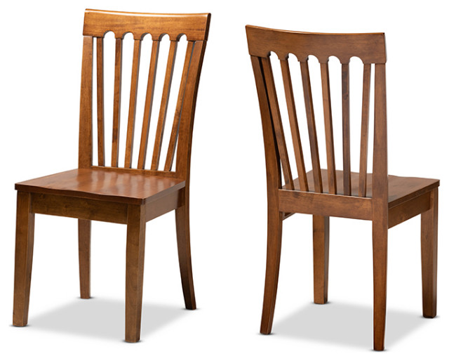 Eurich Contemporary Transitional Dining Chair, Set of 2 Transitional