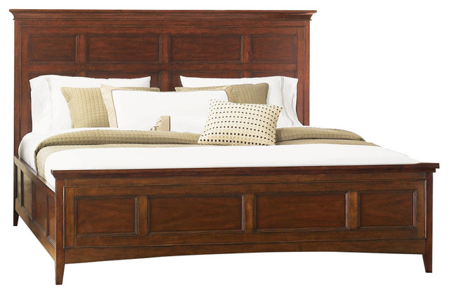 Magnussen Harrison Queen Panel Bed Without Storage