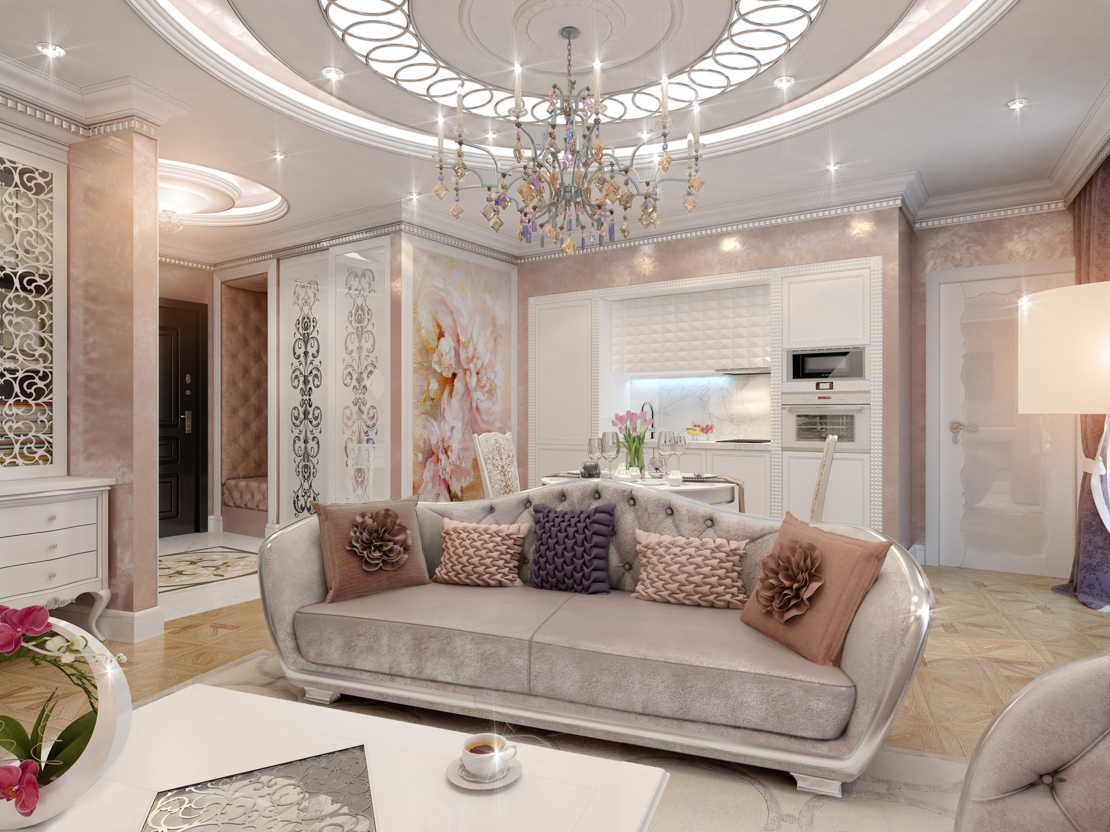 Дизайн проект ЖК " Riverside"