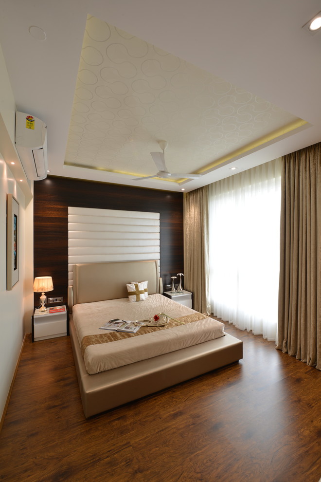 ResidenceMumbai Contemporary Bedroom Mumbai by Milind Pai Architects & Interior Designers
