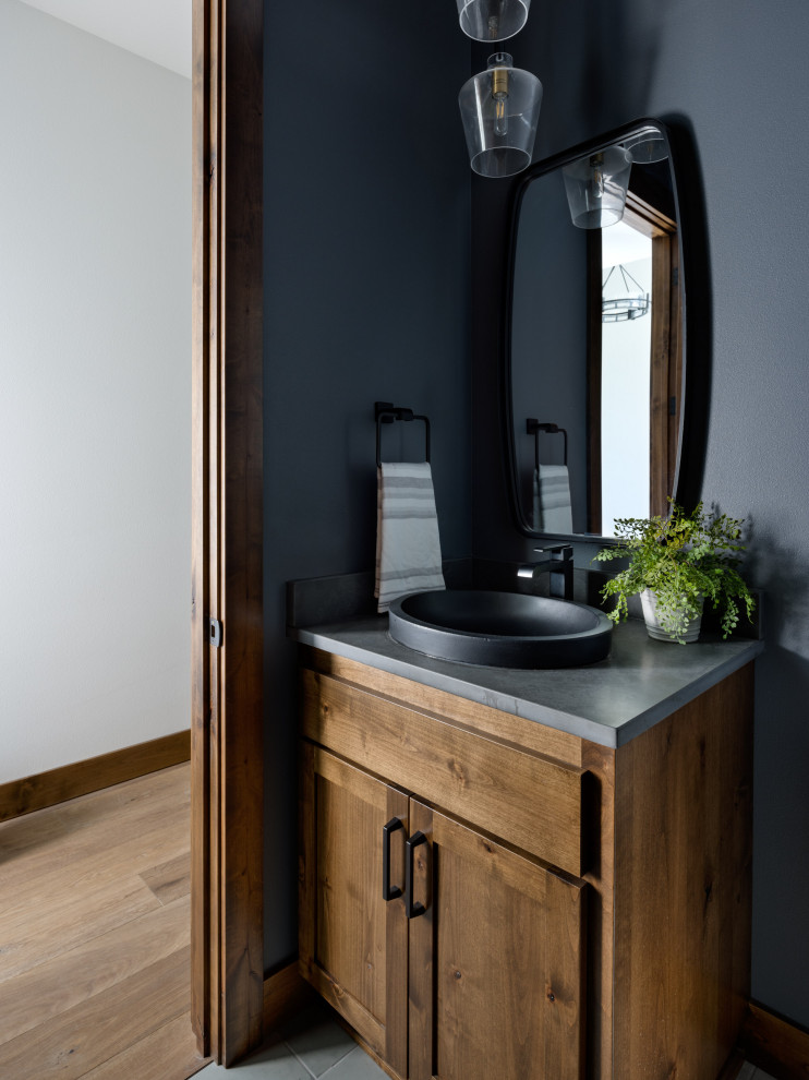 Westport Beach House - Beach Style - Powder Room - Seattle - by ...