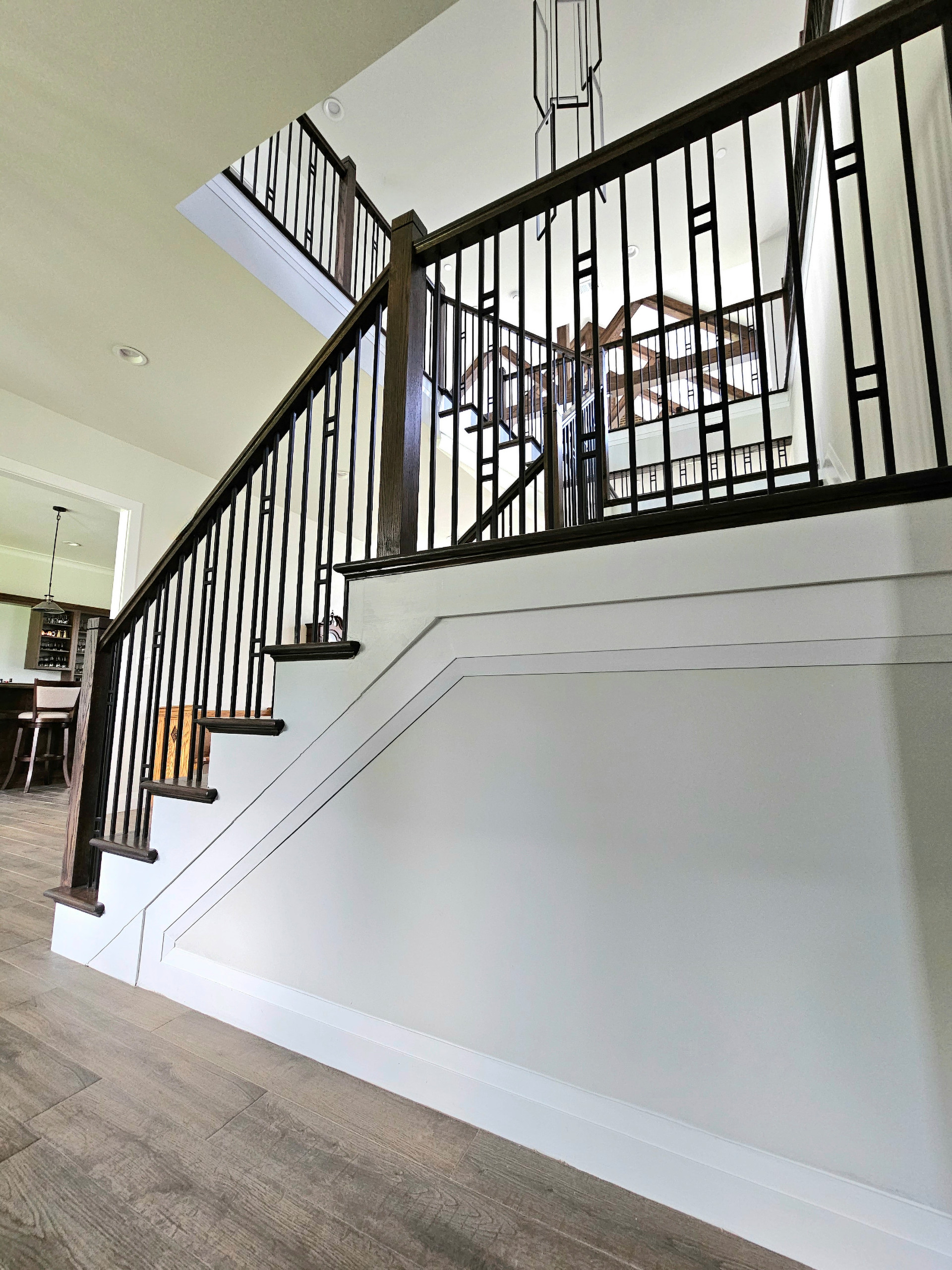 109_Impressive Floating Staircase in Countryside Retreat, Upper Marlboro, MD