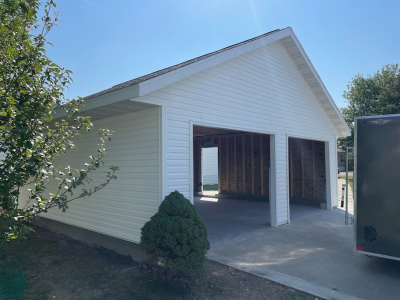 New Double Stall Garage