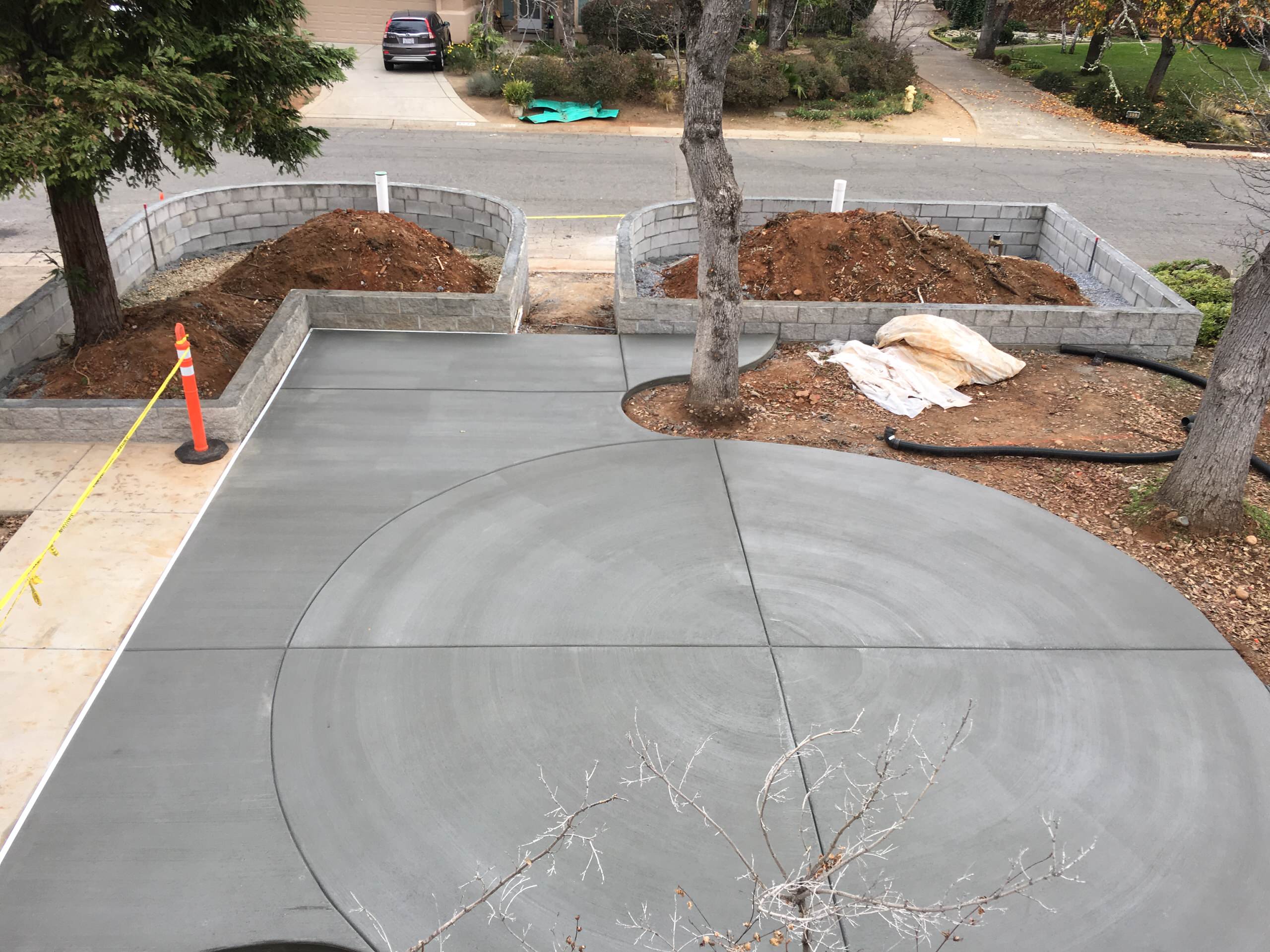 Homeowners Front Patio