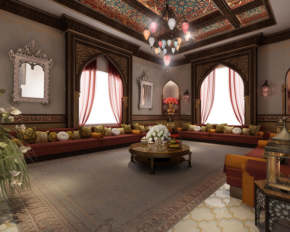 Arabic Living Rooms - Majlis - my favorite designs - Traditional ...