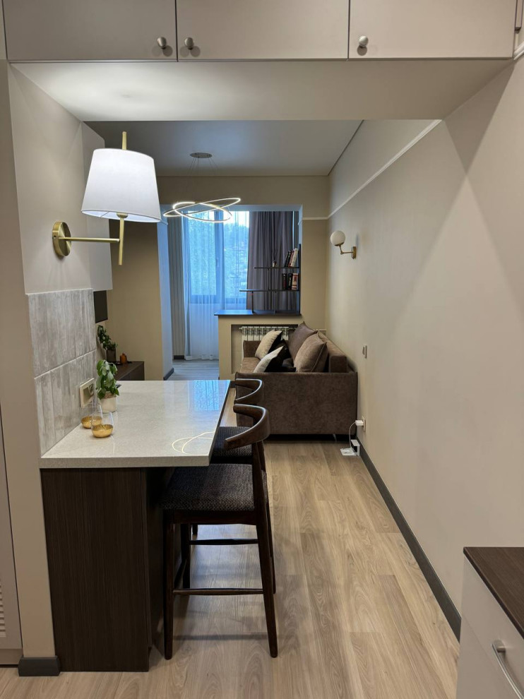 Дизайн квартиры студии 25 м.кв.