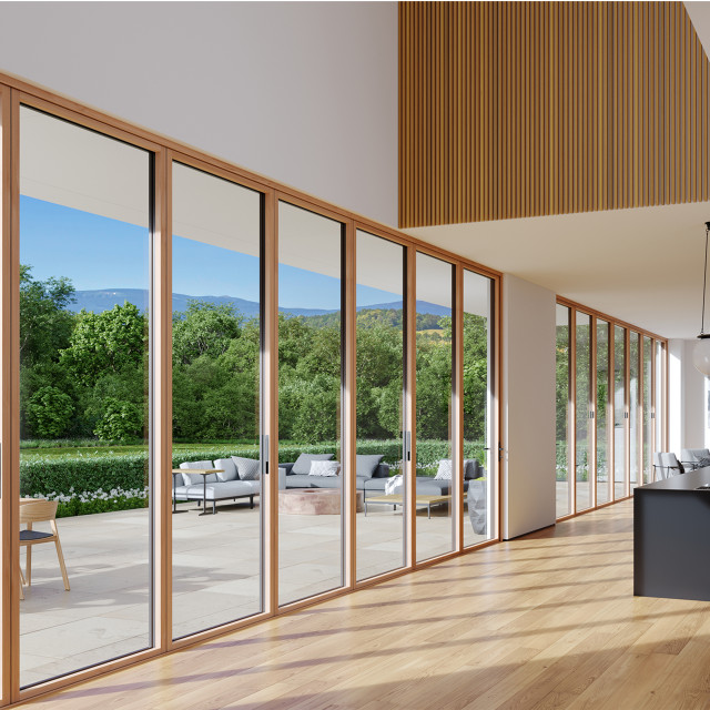 LaCantina V2 Folding Door Moderno Cocina San Diego de LaCantina