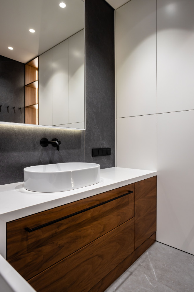 Современный интерьер квартиры 60 м2 в ЖК Академика Павлова 28