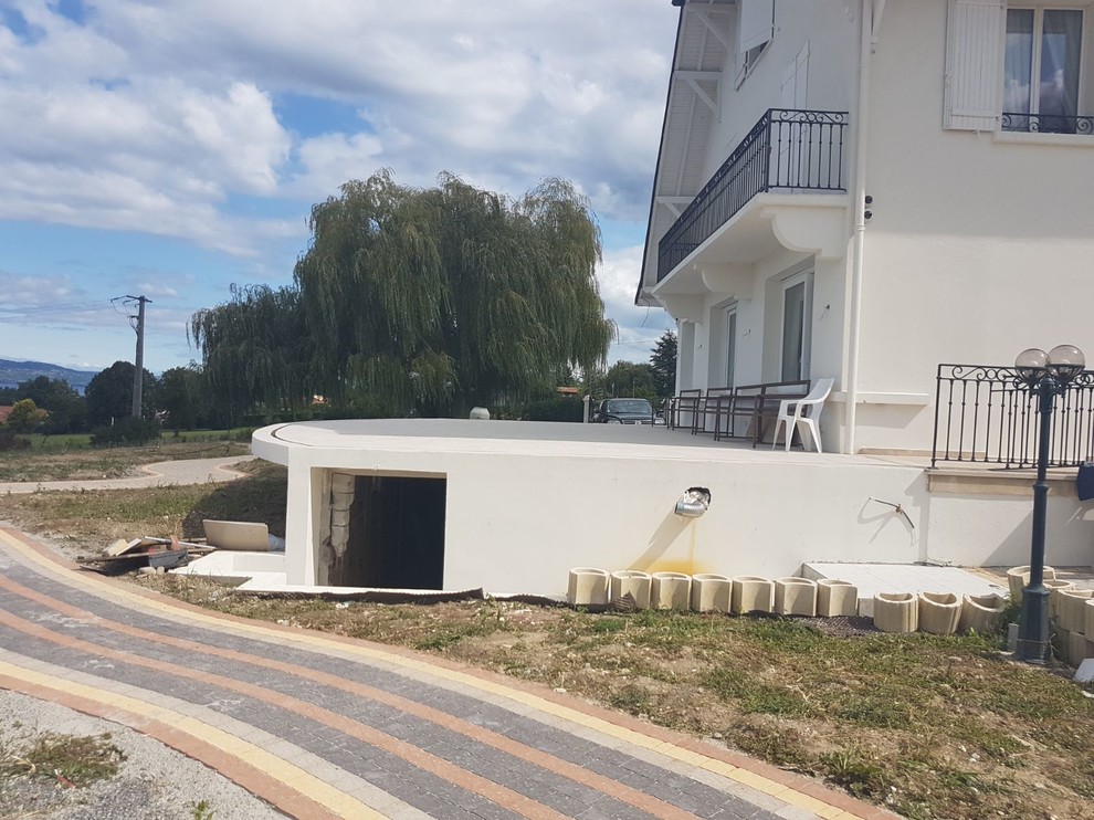 Pendant les travaux
