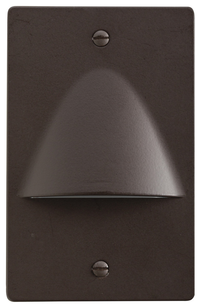Kichler LED Step Light Non Dimmable, Architectural Bronze