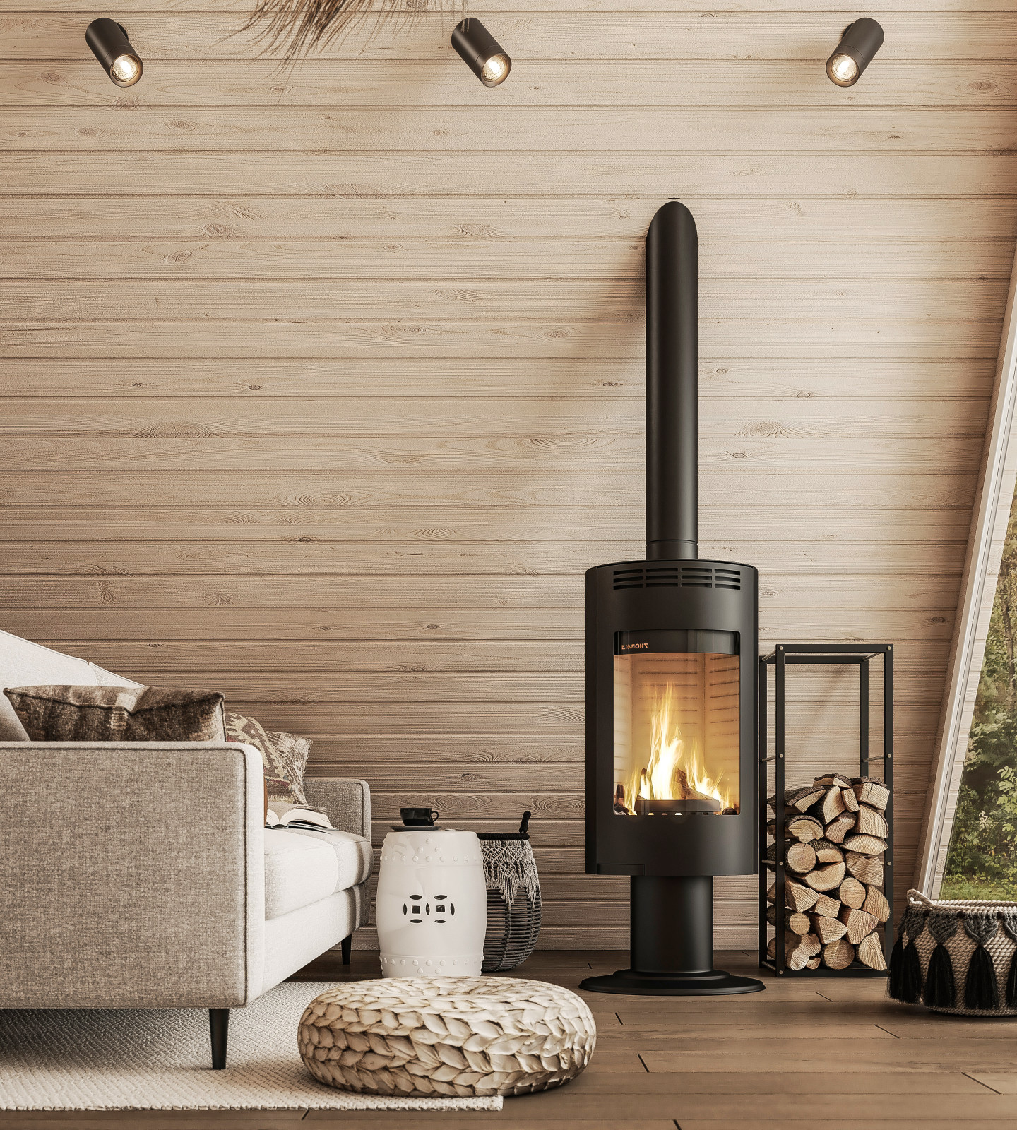 A-Frame домик в подмосковье