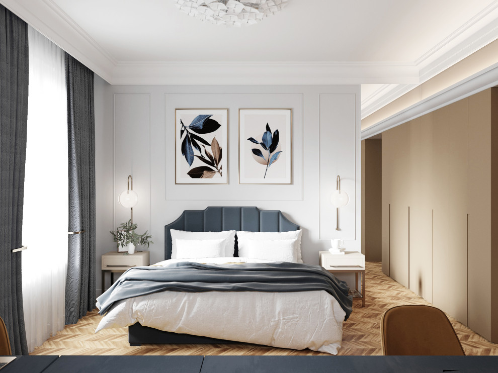 Таунхаус для большой семьи - спальни, санузлы