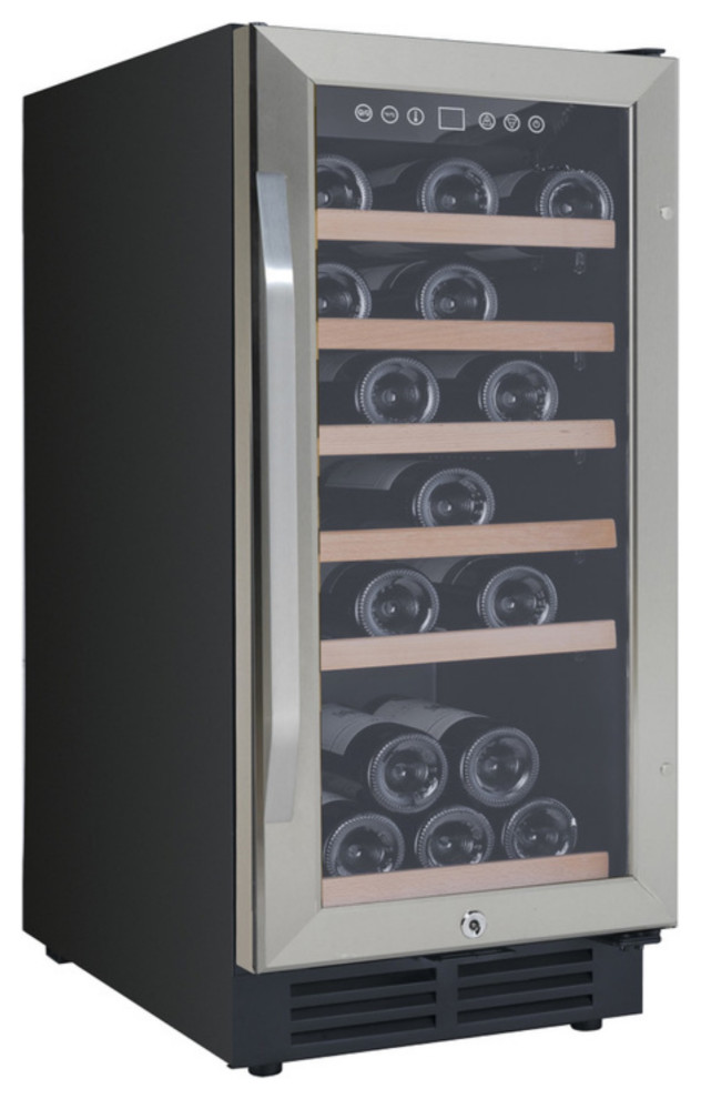 Avanti Wc3015S3S 30 Bottle Wine Chiller Contemporary Beer And Wine