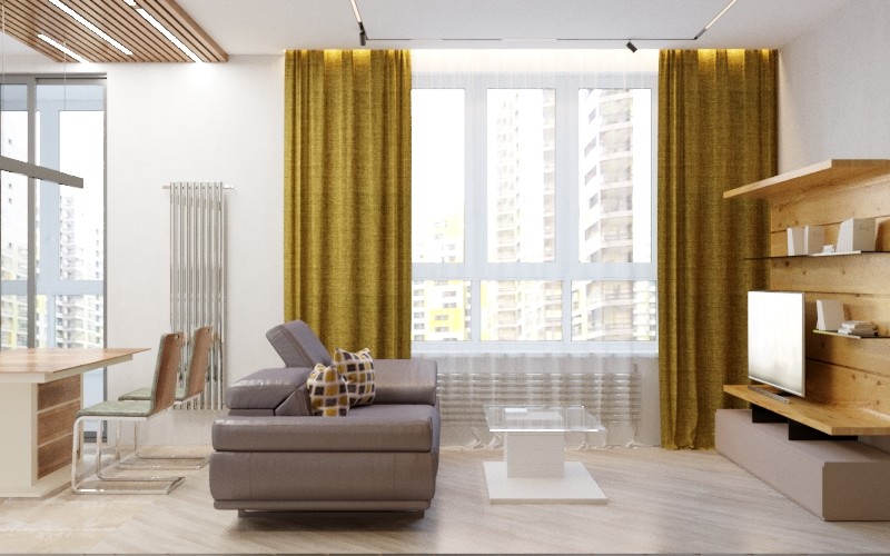 Квартира в Москве. 85 м2