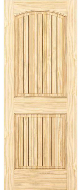 Kimberly Bay Interior Door Colonial 2 Panel Arch V Grooves 1 375 X32 X80