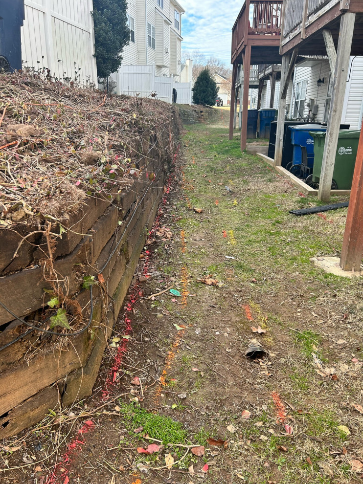 Retaining wall replacement ( Commercial Charlotte, NC)