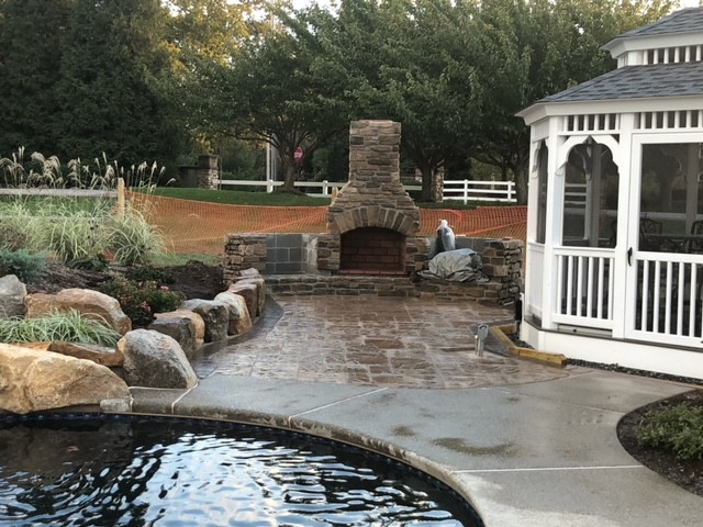 Outdoor Fireplace