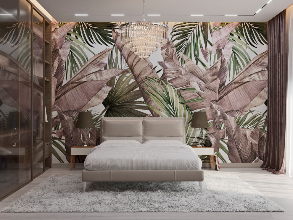 Спальня зона сна + гардеробная