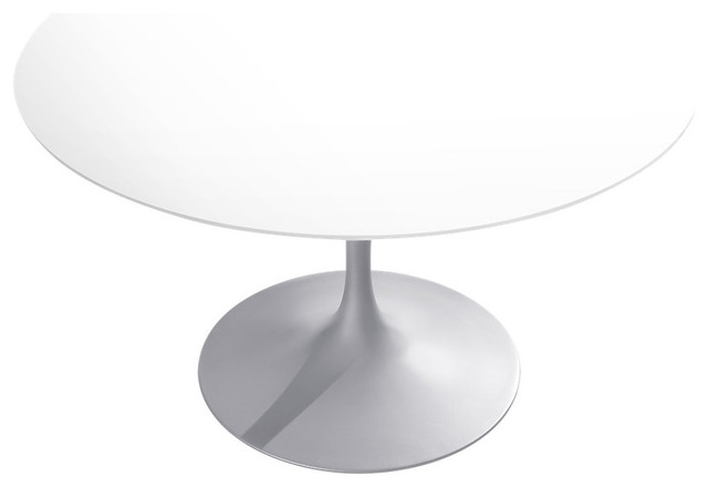 60'' Saarinen Dining Table, White
