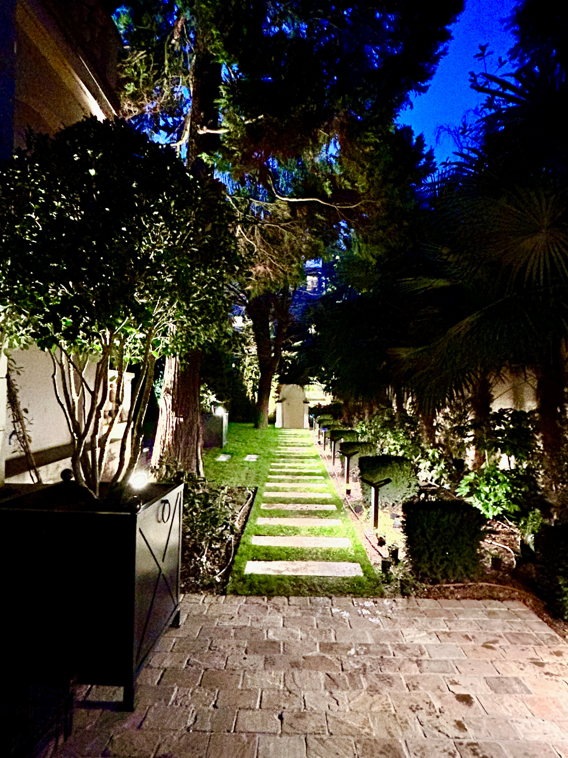 Jardin structuré à la française
