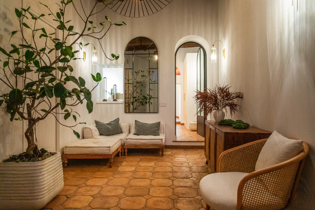 Le jardin middelhavsstil-entre