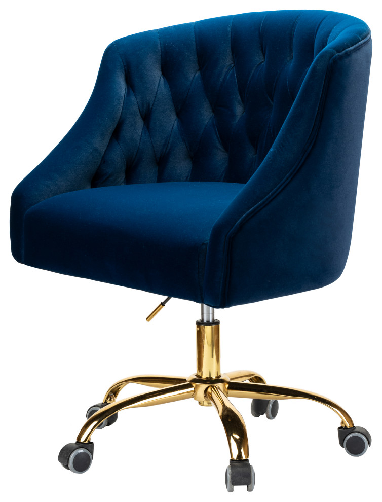 Lydia Task Chair - Contemporary - Office Chairs - by 14 Karat Home Inc