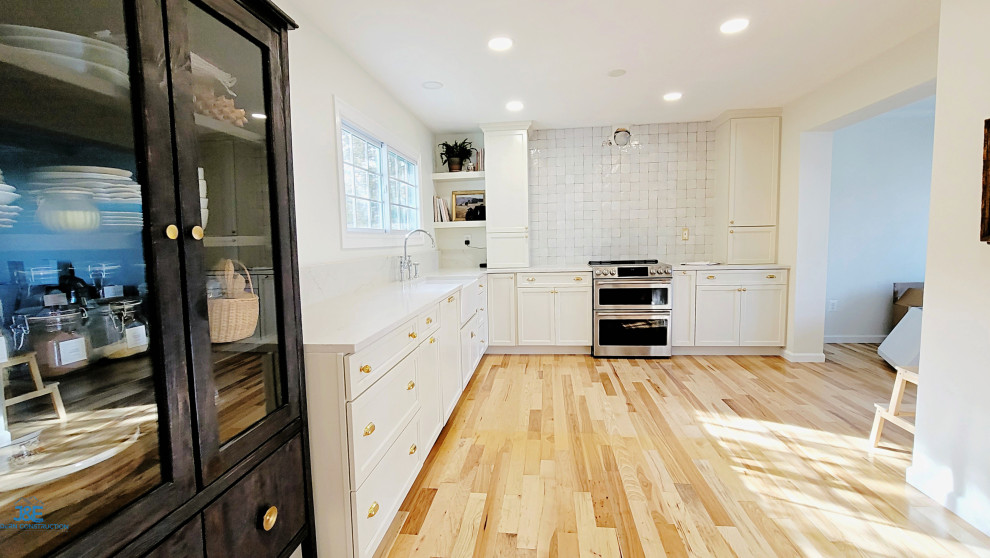 Inspiration for a rustic kitchen remodel in Baltimore