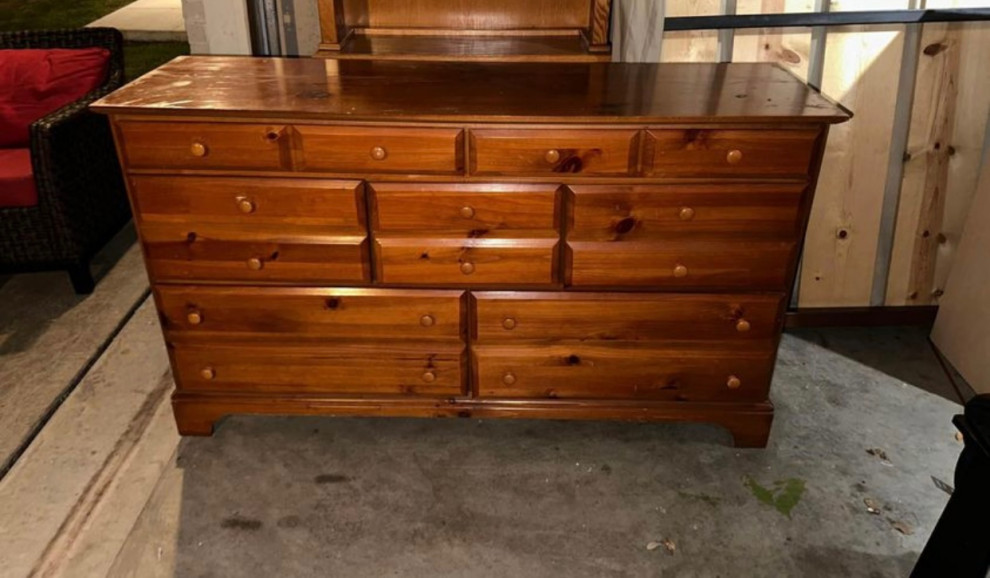 Need ideas for fixing up an old dresser!