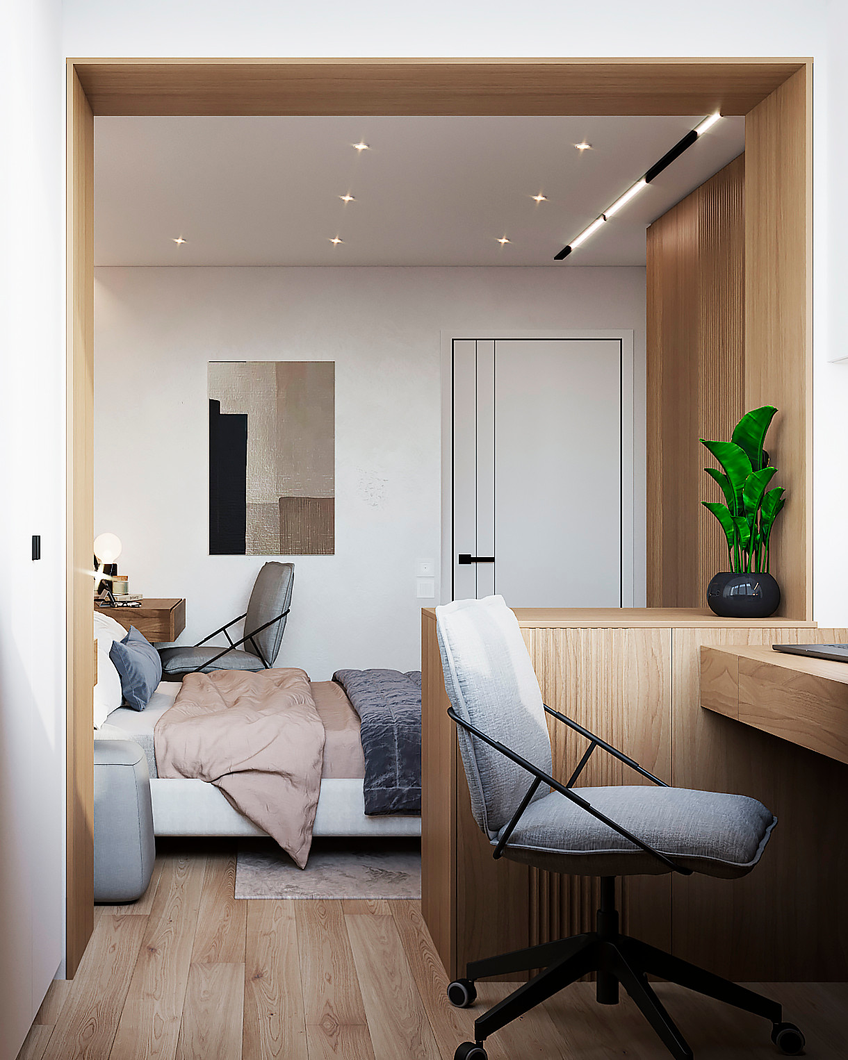 Квартира ул. Энтузиастов, г. Саратов, 2024г (спальня, дет-я девочки, дет-я мал)