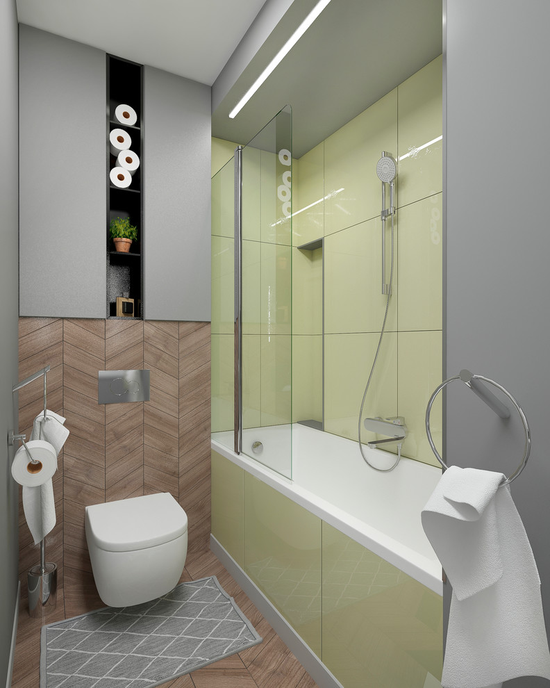 Квартира в сером цвете