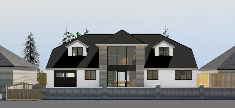 Large Contemporary House / Bungalow replacement