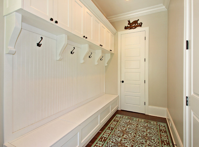 Mudroom Locker Area Rustikal Kinderzimmer Chicago