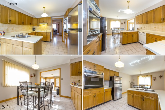 Two-tone Transitional Kitchen transitional