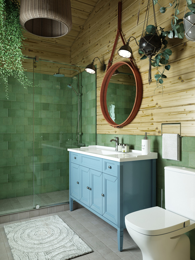 Загородный дом из бруса в Тверской области.